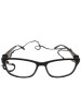 Ochelari de vedere, Unisex, +3, Toc, Snur cadou+Laveta pentru curatare