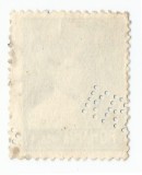 *Romania, lot 16 cu 1 timbru perforat KRAYER
