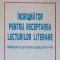 INDRUMATOR PENTRU RECEPTAREA LECTURILOR LITERARE ADRESAT ELEVILOR CLASELOR V-VIII-C.D. SECHI, S.B. BARCA-222562