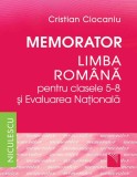 Cumpara ieftin Memorator. Limba rom&acirc;nă pentru clasele 5-8 şi Evaluarea Naţională (Ciocaniu)