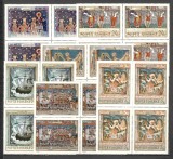 Romania.1969 Fresce din Manastiri din Moldova bloc 4 TR.97