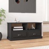 VidaXL Comodă TV, negru, 93x35,5x45 cm, lemn prelucrat