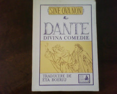 Dante Divina Comedie, traducere de Eta Boeriu foto