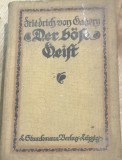 CRT1DE Carte veche Germana - Duhul cel rău &mdash; Editura L. Staackmann, Leipzig
