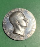 Medalia Carol al II regele rom&acirc;nilor argint