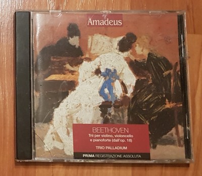 CD Ludwig van Beethoven Trio Palladium Trii Per Violino, Violoncello foto