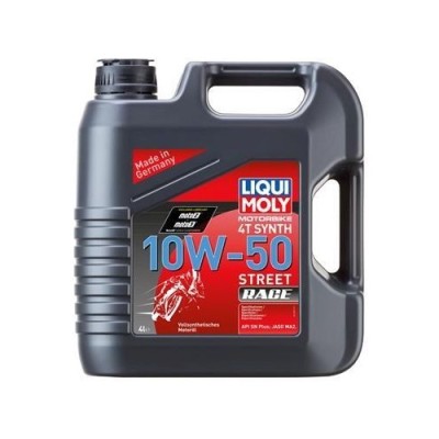 Ulei motor sintetic Liqui Moly Motorbike 4T 10W50 STREET RACE (1686) 4 Litri foto
