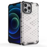 Cumpara ieftin Husa Honeycomb Airbag Cover Hybrid Iphone 15 (6.1) Gri
