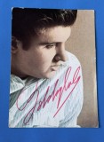 Fotografie vintage Bobby Solo cu autograf