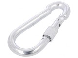 Carabină oțel zinc 100mm 10mm protecție cabluri