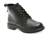 Ghete GRYXX negre, 5104, din piele naturala