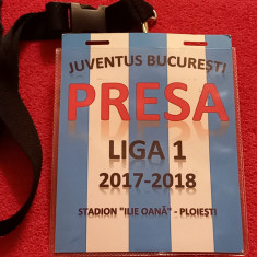 Acreditare presa - fotbal - FC JUVENTUS BUCURESTI (sezonul 2017-2018)