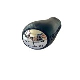 Maner schimbator imitatie piele compatibil Dacia Logan / Renault Megane / Clio cu 2 adaptoare pentru 5 si 6 viteze SC-54