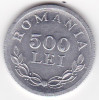 Romania 500 lei 1946 EROARE, Aluminiu