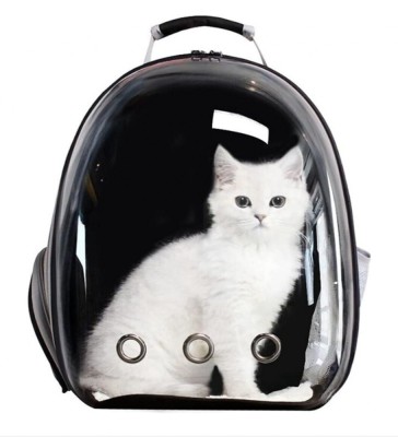Rucsac Extensibil pentru Caini si pisici, Tip Hublou , Usor si confortabil, Negru, Manolex&amp;reg; foto