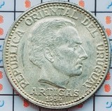 Uruguay 20 centesimos 1954 argint - km 36 - A034, America Centrala si de Sud