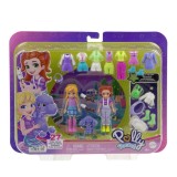 POLLY POCKET SET 2 PAPUSI SI ACCESORII 27 PIESE SuperHeroes ToysZone, Mattel