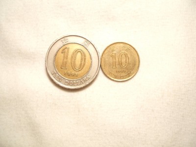 2 MONEDE HONG KONG / LICHIDARE STOC foto