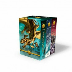 The Heroes of Olympus Boxed Set: The Lost Hero/The Son of Neptune/The Mark of Athena, Paperback/Rick Riordan foto