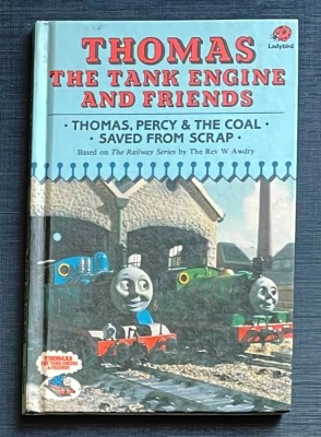 thomas the tank engine and friends thomas, percy &amp;amp; the coal. saved from scrap foto