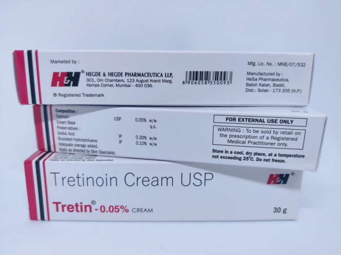 TRETIN Hedge &amp; Hedge 0.05% crema 30gr