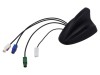 Antenă MTA SHARK AM DVB-T FM GPS TV Fakra 0,25m 12VDC
