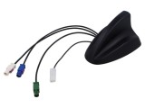 Antenă MTA SHARK AM DVB-T FM GPS TV Fakra 0,25m 12VDC