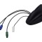 Antenă MTA SHARK AM DVB-T FM GPS TV Fakra 0,25m 12VDC