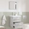 vidaXL Dulap de Baie cu sertar 41 x 38.5 x 48 cm Lemn compozit 875689