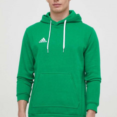 adidas Performance bluză bărbați, culoarea verde, uni HI2141