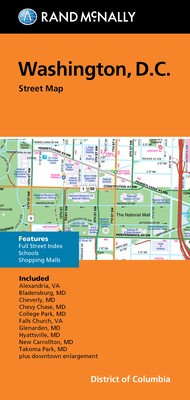 Rand McNally Folded Map: Washington, D.C. Street Map foto