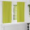 Perdele cu perdele 2 pcs Verde măr Poliester