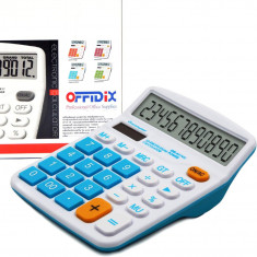 Calculator de birou OIDIX Office, Calculator electronic cu putere dublă solară ș