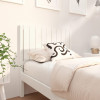 VidaXL Tăblie de pat, alb, 95,5x4x100 cm, lemn masiv de pin