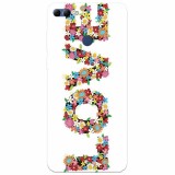 Husa silicon pentru Huawei Y9 2018, Love Made By Flowers