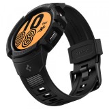 Husa Spigen Rugged Armor Pro pentru Google Pixel Watch 45mm Series, Neagra ACS11223