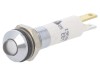 Lampă LED de control albă 24V &Oslash;8mm plastic