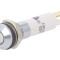 Lampă LED de control albă 24V &Oslash;8mm plastic
