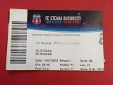 Bilet meci fotbal Steaua BUCURESTI - PFC LITEX LOVECH (15.07.2012)