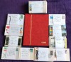 Lot filatelic - Clasor 160 timbre + 500 vignete si 400 plicuri &amp; carti postale (FDC, ilustrate, QSL)