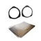 Set inele difuzoare Opel Corsa D fata + insonorizant, 165mm, PAK013