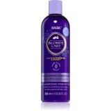 HASK Blonde Care Purple Shampoo balsam pentru păr blond neutralizeaza tonurile de galben 355 ml