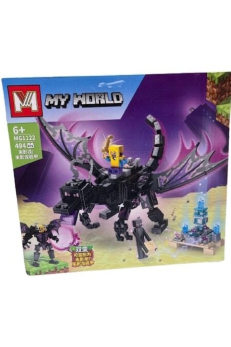 Set de constructie MY WORLD Minecraft MG1122, 494 piese