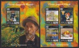 Maldive 2014 - Maeștrii impresionismului &ndash; Pierre-Auguste Renoir, Colita + Bloc, MNH