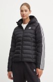 adidas Originals geaca femei, culoarea negru, de iarna, IW5849