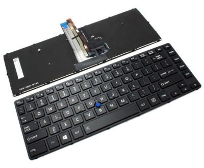 Tastatura Toshiba G83C000GU5US iluminata backlit, TBM15F83US iluminata backlit, Tecra A40-C iluminata backlit, foto