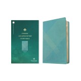 NLT Student Life Application Study Bible, Filament Enabled Edition (Red Letter, Leatherlike, Teal Blue Striped)