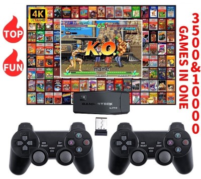 Consola Hdmi Lehuai Ultra 4K HD CPU 2 GB, DDR3 256 MB cu Joystick-uri Wireless si Toate Emulatoarele foto