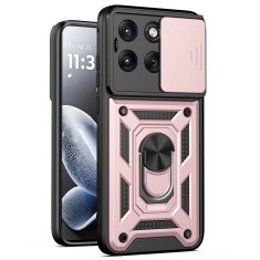 Husa Motorola Edge 70 Fusion protectie camera Asteroid GSM CamShield Series, roz