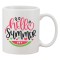 Cana alba personalizata &#039;Hello summer&#039;, INOVATIX&reg;. 330ml